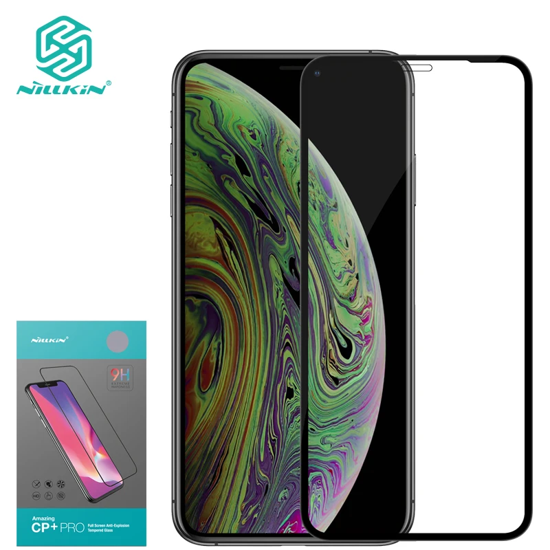 Nillkin стекло для iphone 11 Pro/iphone X/XS CP+ Pro Полное Закаленное стекло протектор экрана анти-взрывобезопасная пленка