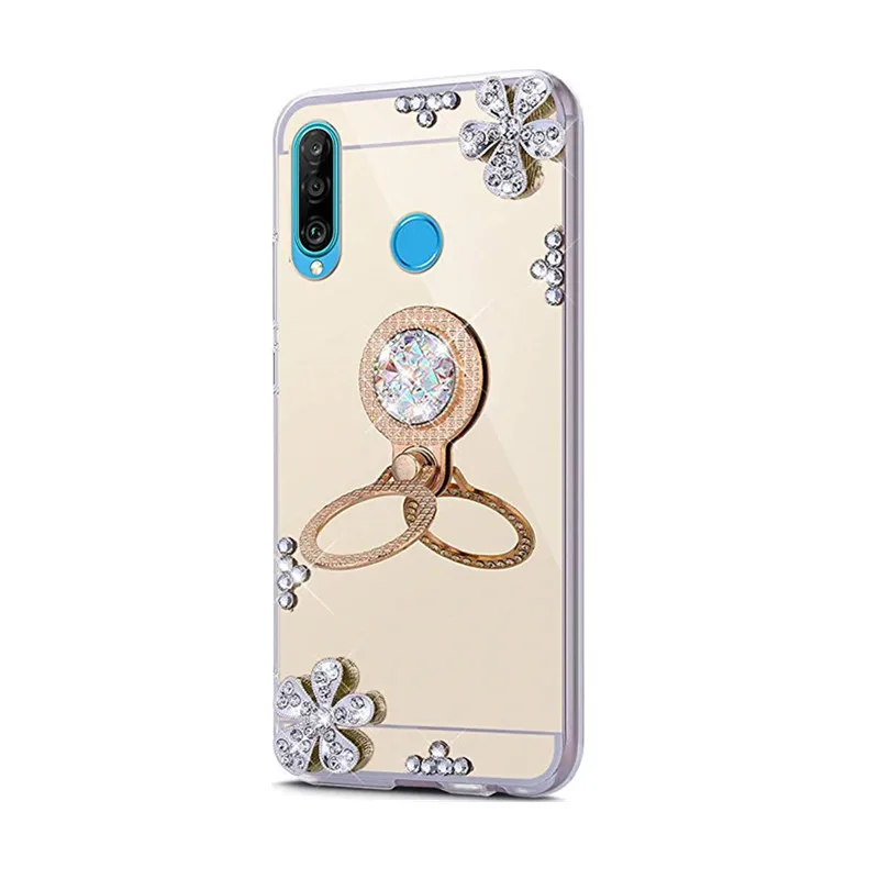 Блестящий зеркальный чехол для Huawei P20 lite E P40 P30 Pro Mate 20 Honor 9 10 Lite 9A 8A 8X 9X NOVA 3 Y7 P Smart Z 2019