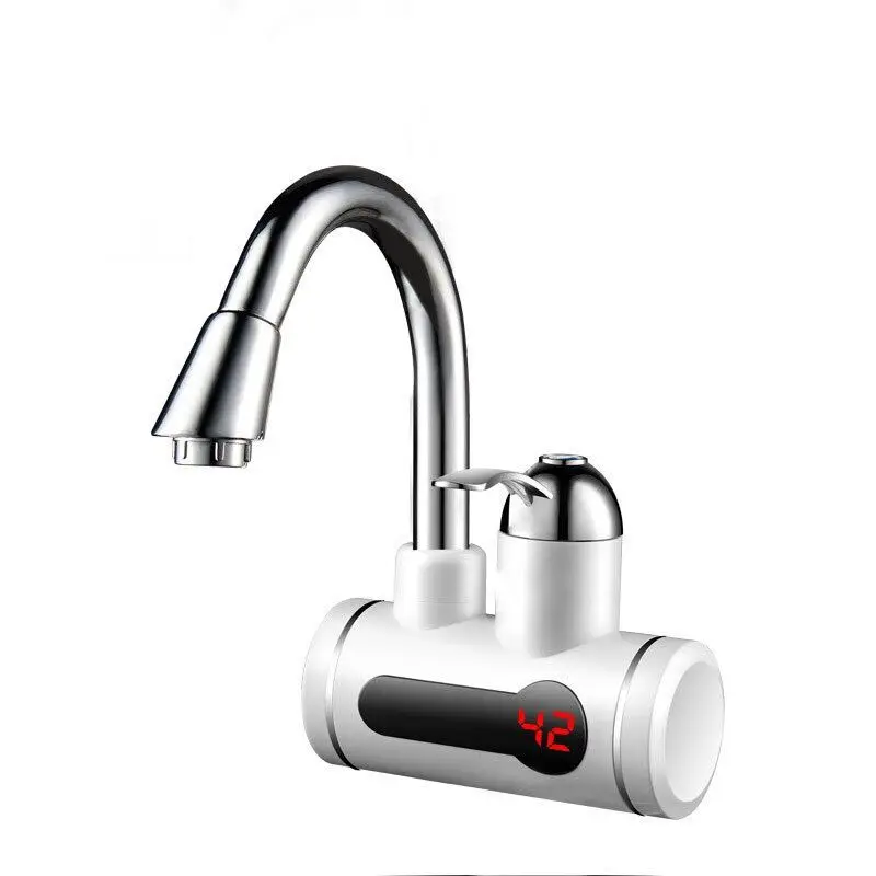 

The New Energy-saving Intelligent High-tech Digital Display Kitchen Bathroom Is The Hot Province Sink Speed Hot Electric Faucet
