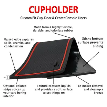 

Auto Armrest Storage Box Interior Inner Pad For Tacoma Replacement Parts