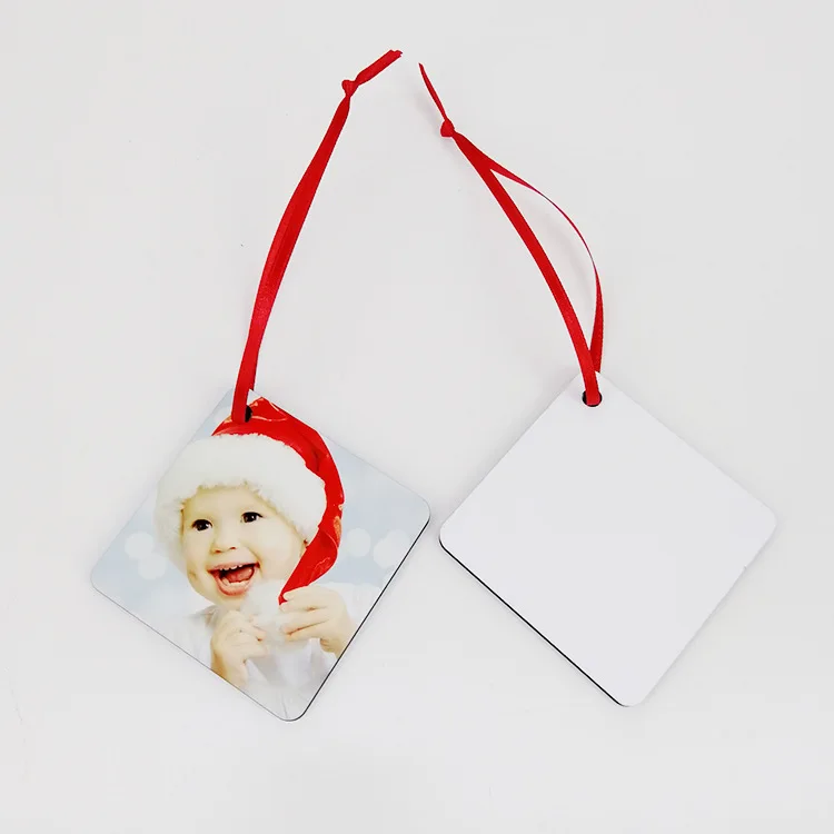 30pcs/sublimation blank heat transfer printing Christmas decoration pendant  MDF two-sided printing new DIY gifts 30pcs/lot 30pcs lot sublimation blank heat transfer printing plastic christmas decoration pendant two sided printing new diy gifts