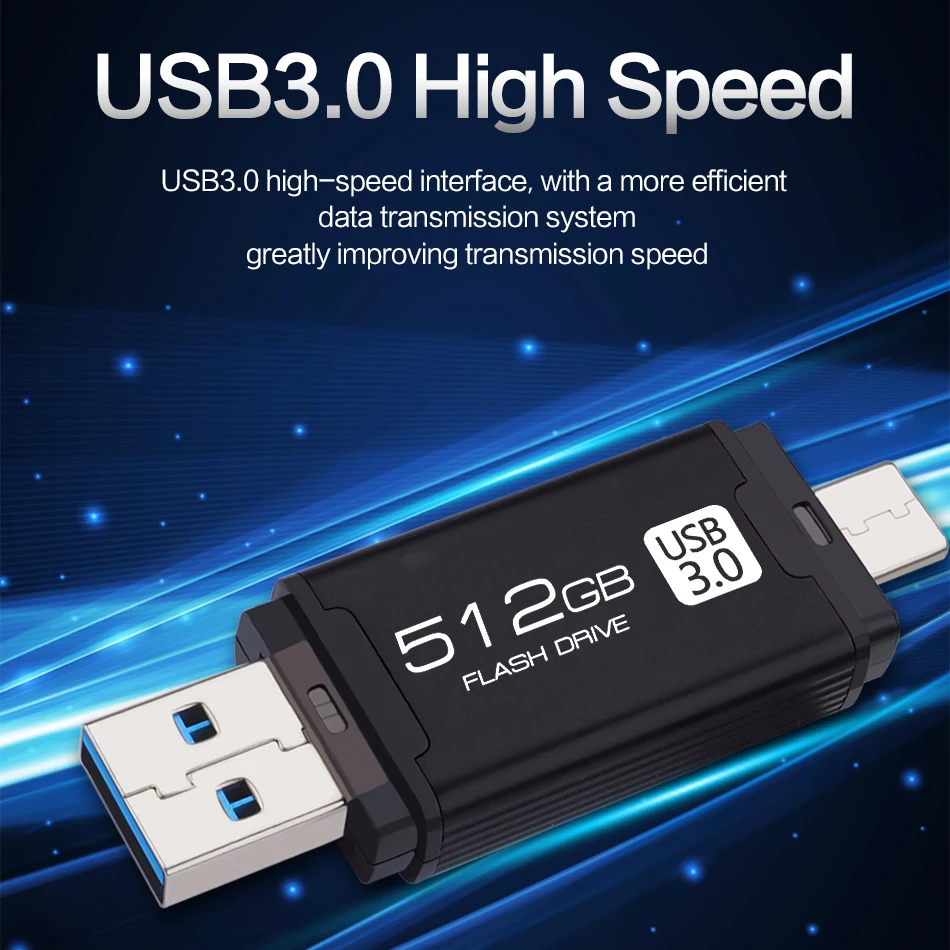 DataRunner Тип C флеш-накопитель USB 3,0 256 ГБ 128 Гб 64 ГБ 32 ГБ флеш-накопитель внешний накопитель 512 ГБ USB накопитель для type-C/PC