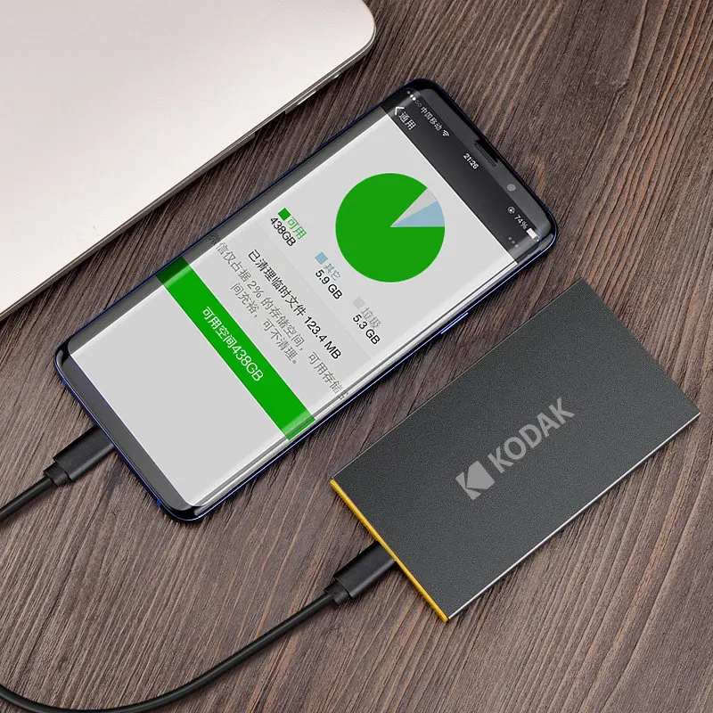 KODAK X250 внешний жесткий диск 120 ГБ HD внешний SSD 240 ГБ Тип C USB 3,1 480 ГБ Портативный SSD 960 ГБ 1,8 дюйма disco duro externo