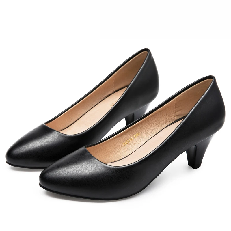 Yalnn/модельная обувь; цвет черный, белый; лаконичная обувь для отдыха; сезон весна-осень; Лидер продаж; сезон весна-осень; элегантная женская обувь; женские туфли-лодочки на квадратном каблуке