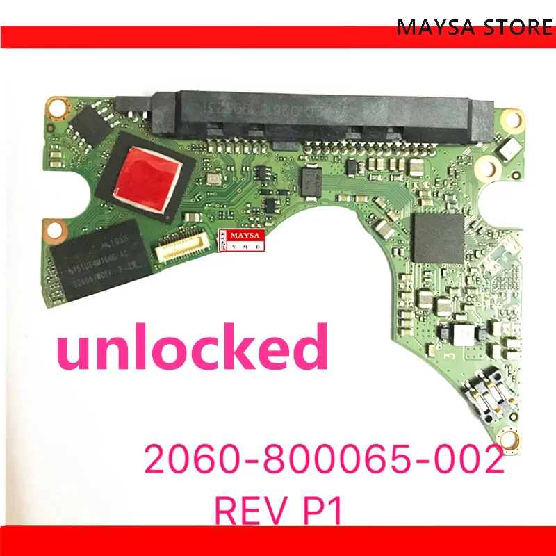 Placa de Circuito de Disco Rígido Desbloqueado 2060800065002 para Decryção 2060900065-002 - Imagem 2