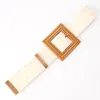buckle khaki White
