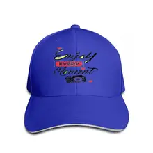 Хлопковая бейсболка, Регулируемая Кепка водителя грузовика, наслаждайтесь каждым моментом, вдохновляющими положительными цитатами