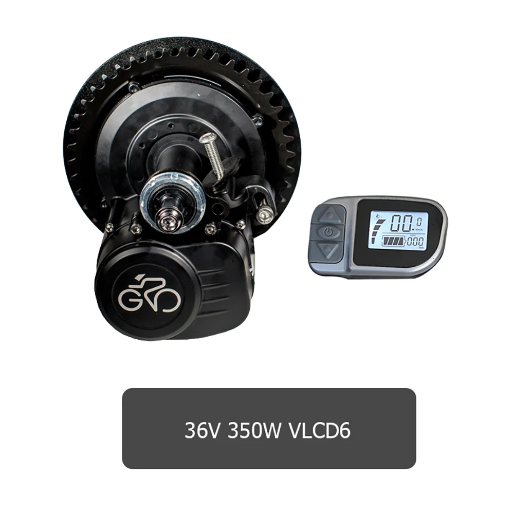 36v350w VLCD6 Tongsheng TSDZ 2 36V 48V 250W 350W 500W вращающий момент Сенсор VLCD6 Дисплей центральный мотор E-Электрический велосипед Conversion Kit - Цвет: 36v350w VLCD6