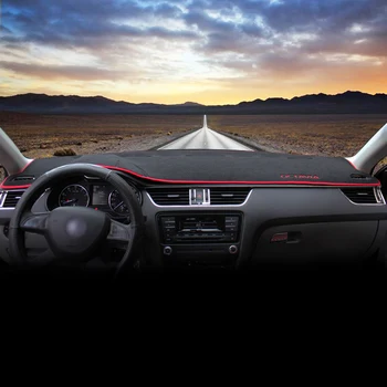 

Car Dashboard Cover Dash Mat Avoid Light Pad Instrument Panel Carpets for Skoda Octavia A7 2015 2019 Accessories