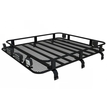 

Expedition trunk for Nissan Patrol Y60/Y61 3 DV. With mesh and mounts car roof rack Rear trunk car trunk