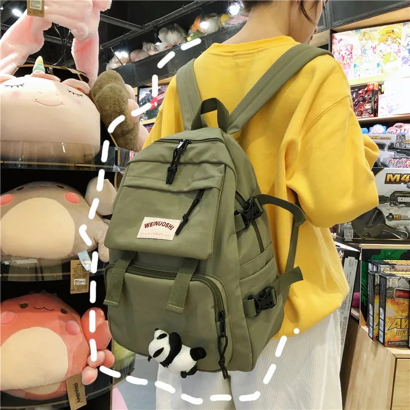 

New Trend Female Backpack Fashion Women Backpack College School School Bag Harajuku Travel Shoulder Bags For Teenage Girls