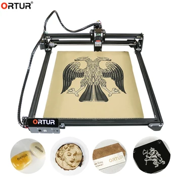 

Fast Delivery ORTUR Laser Engraver DIY Logo Mark Printer Cutter Laser Engraving Machine Woodworking 400x430mm Engraving Ranges