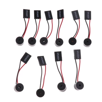 

10pcs PC Mainboard Case Internal Motherboards Speaker Sounder Buzzer Alarm