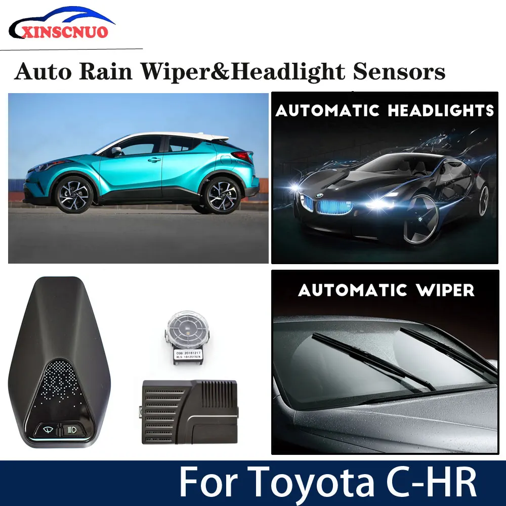 

Car smart wiper and headlight sensor For Toyota C-HR 2018 2019 Automatic driving assistant System