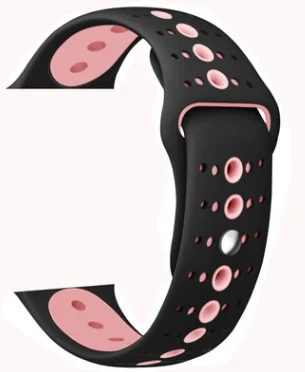 Фиолетовый GOLDENSPIKE браслет из нержавеющей стали ремешок для W54 IWO8 IWO9 Apple Watch series 42 мм 38 мм браслет ремешок для 40 мм 44 мм - Цвет: Фиолетовый