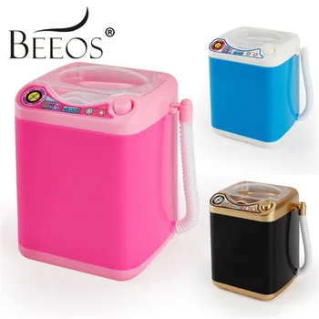 

Mini Cute Electric Washing Machine Washing Machine Makeup Tool KitsToy for Efficient Cleaning Makeup Brushes Powder Puff