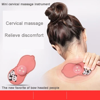 

Mini Portable Cervical Massage Patch Dredging Pulse Vibration Neck Shoulder Neck Small Patch Massager Muscle Relaxant
