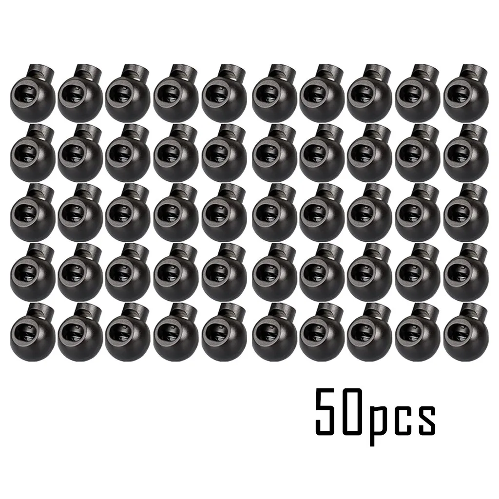 50pcs-Cord-Lock-Spring-Clasp-Stop-Single-Hole-Drawstring-Stopper ...