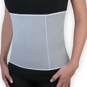 

Men's Adjustable Zipper Sauna Slimming Belt Body Shaper Wrap Weight Loss Fat Burner Mans waist corset