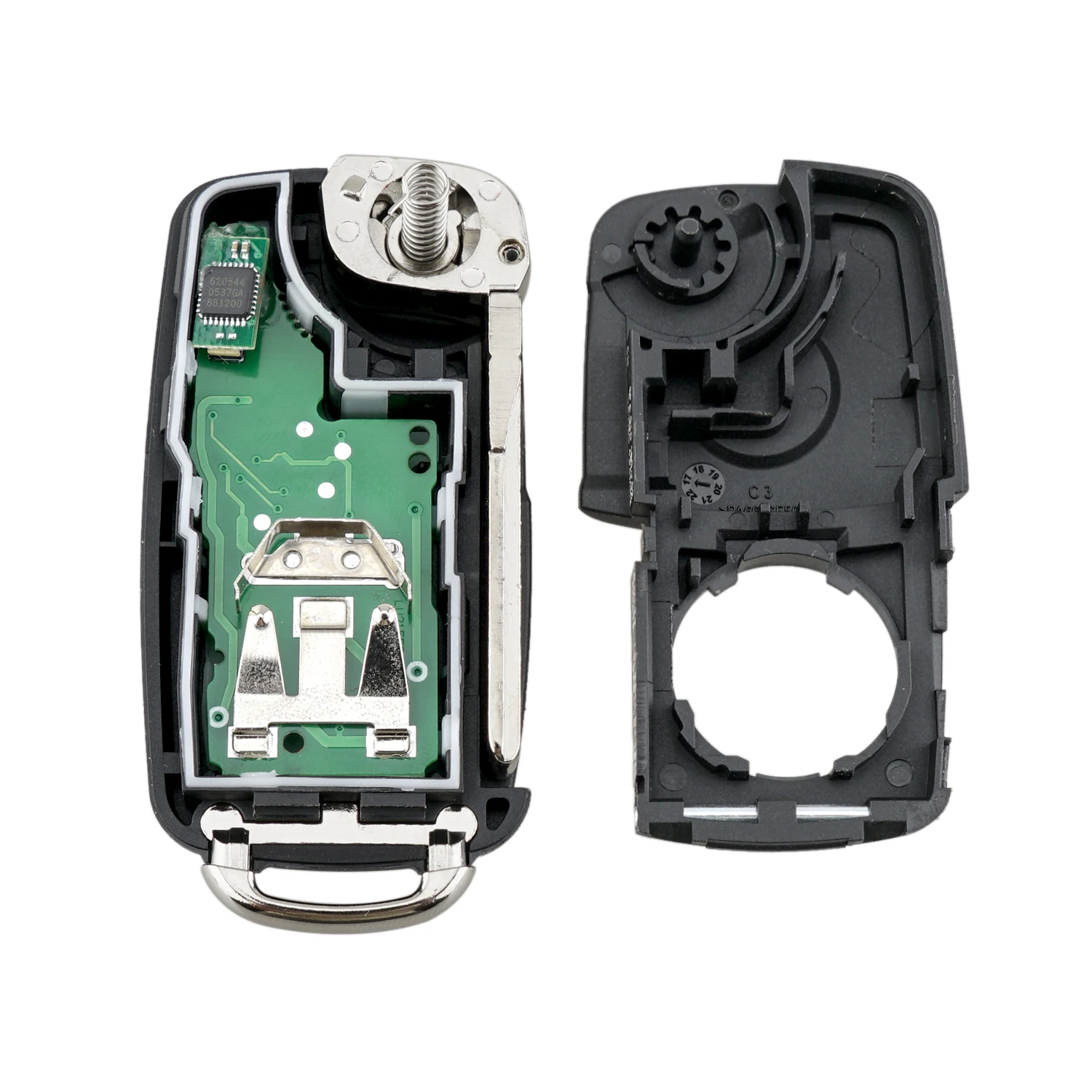 5K0837202BH MQB 3BUT REMOTE CAR KEY FOR VW CADDY TRANSPORTER BEETLE JETTA SHARAN SCIROCCO POLO TIGUAN 433MHZ ASK 5K0837202DH