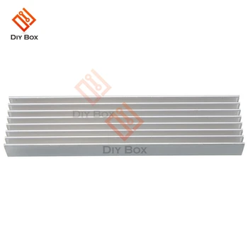 

(FreeShiping)10pcs 100x25x10mm Radiator Aluminum Heatsink Aluminum Heatsink For LED Electronic Power Heatsink Aluminum Heat Sink