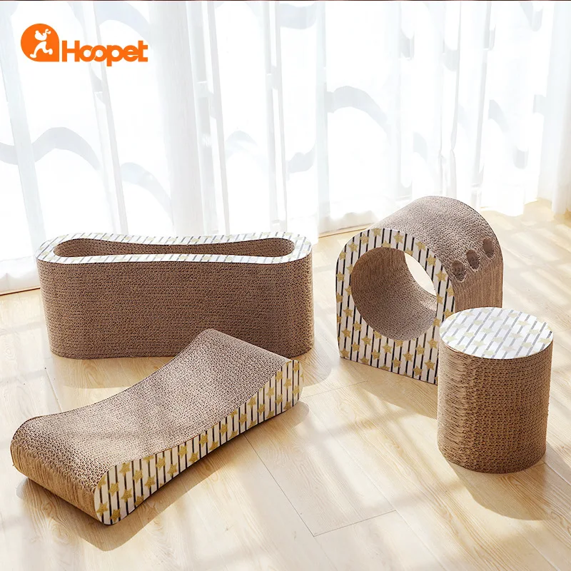 

Cat Teaser Toy Tunnel-Cat Teaser Toy Scottish Fold English Short Muppet Pet Cat Scratching Corrugated Cardboard Cat Toy