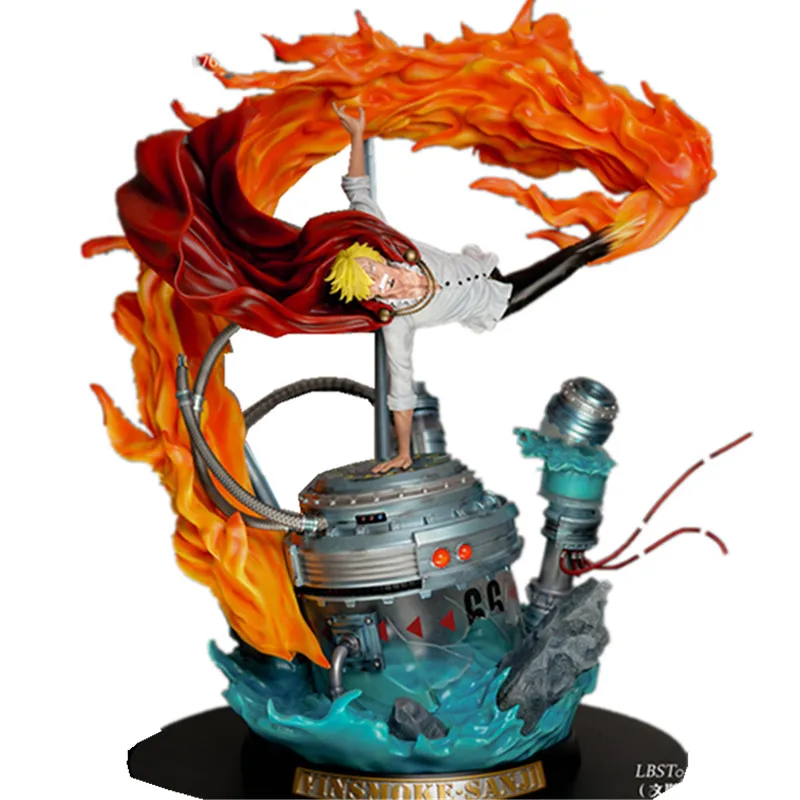 ビッグオファー 30 12 12 27 6 アニメワンピースサンジvinsmokefamily決戦verオリジナルgk像 肖像ボックスアクションフィギュアコレクタブルモデル玩具k124