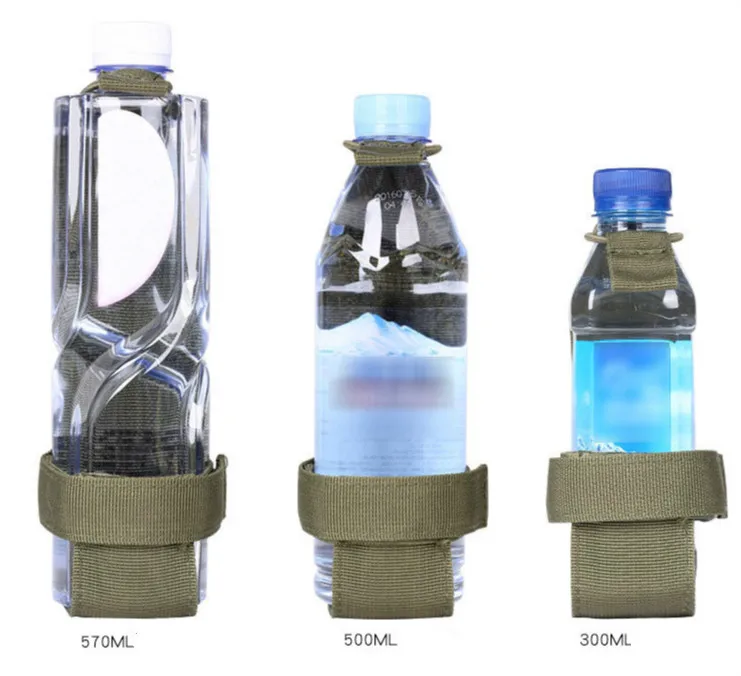 Тактический Molle бутылка для воды ремень Перевозчик столовые сумки армейский чехол походный военный держатель чайник Кемпинг Охота