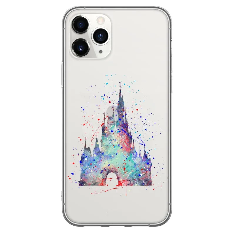 TPU TinkerBell чехол для телефона для iPhone 11 Pro Max милый мягкий маленький чехол с русалкой для iPhone X XR XS Max 6 6s 7 8 Plus Coque - Цвет: TPU
