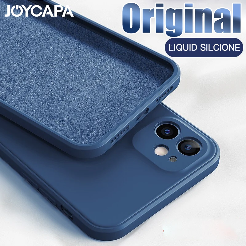 Premium Liquid Silicone Shockproof Soft Case - Luxurious Protection and Style