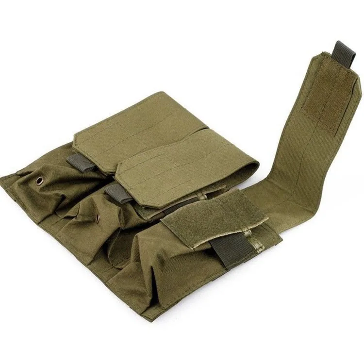 Военная Сумка MOLLE Triple M4/M16 5 56. 223 AK AR15 сумка для магазина тактическая винтовка