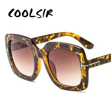 COOLSIR Новое прибытие двойной хит цвет прозрачная оправа Модные женские мужские
