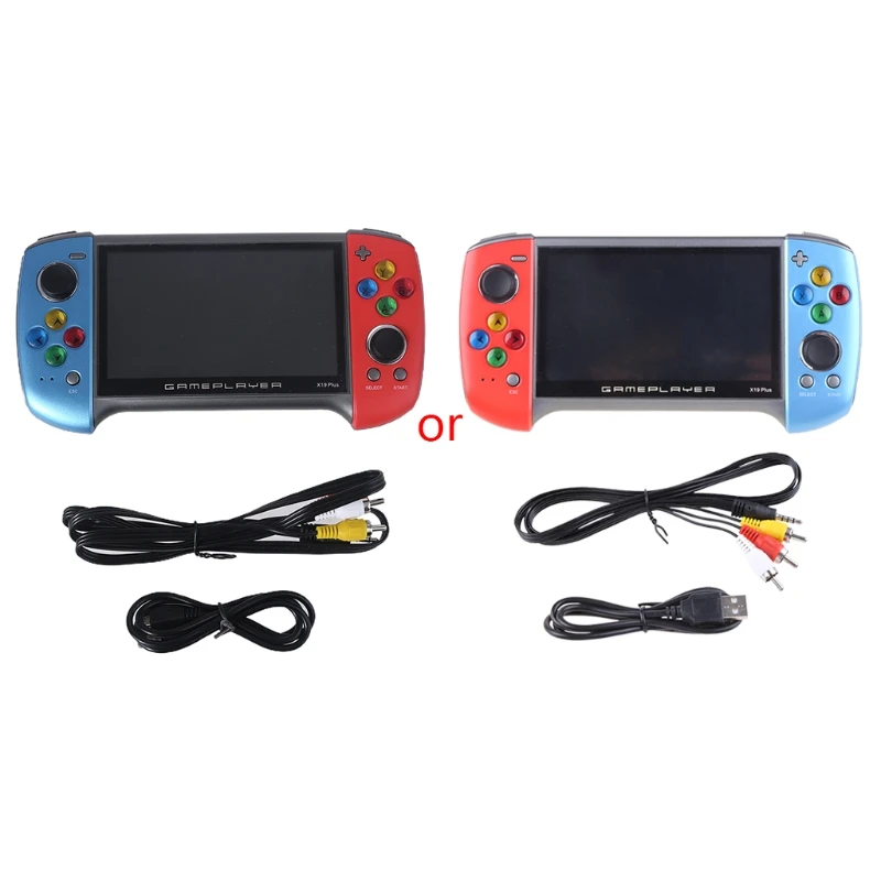 X19 Retro Game Handheld Player X19 7 Inch Game Console X19 Portable