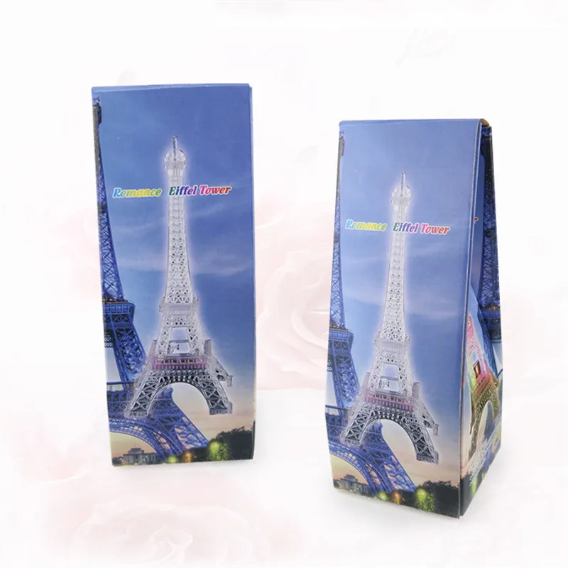 USB 5V 에펠 타워 야간 조명, WS2812B, 48 LED, 개별 주소 지정 가능 스마트 SK6812, 다채로운 LED 칩 장식 램프 조명