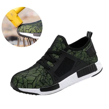 

LASPERAL Nice Brand Steel Toecap Men Women Work &amp Safety Boots Summer Lightweight Impact Resistant Male Shoes Plus 57