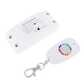 

1PC AC85-250V Wireless Remote Control High Power Learning Code Single Channel Switch