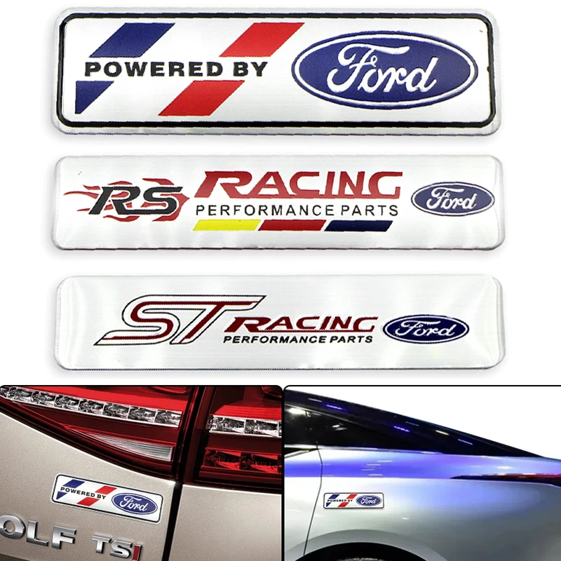 

1 Pieces 3D Metal Car Sticker Auto Decal for Fords Focus 2 3 1 MK2 MK3 MK1 Fusion Automobile Accessories External Car Gadgets
