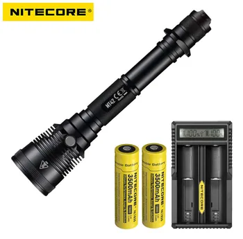 

NITECORE 1800 lumens MT42 CREE XHP35 HD 2 x 18650 Hunting Light battery+ 2Xnitecore 3500mah battery +nitecore UM20 charger