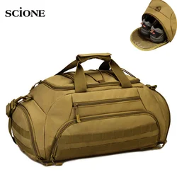 35L Gym Bag Backpack Rucksack Tactical Military Molle Army Bags Waterproof Sports Camping 14'' Laptop Camera Men Mochila XA335WA