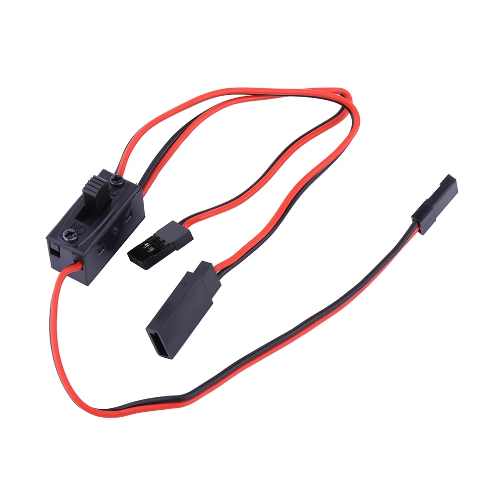 

Connectors Lead Battery Power Durable Receiver Switch RC Parts Two Way Long ON/OFF Universal For JR/Futaba