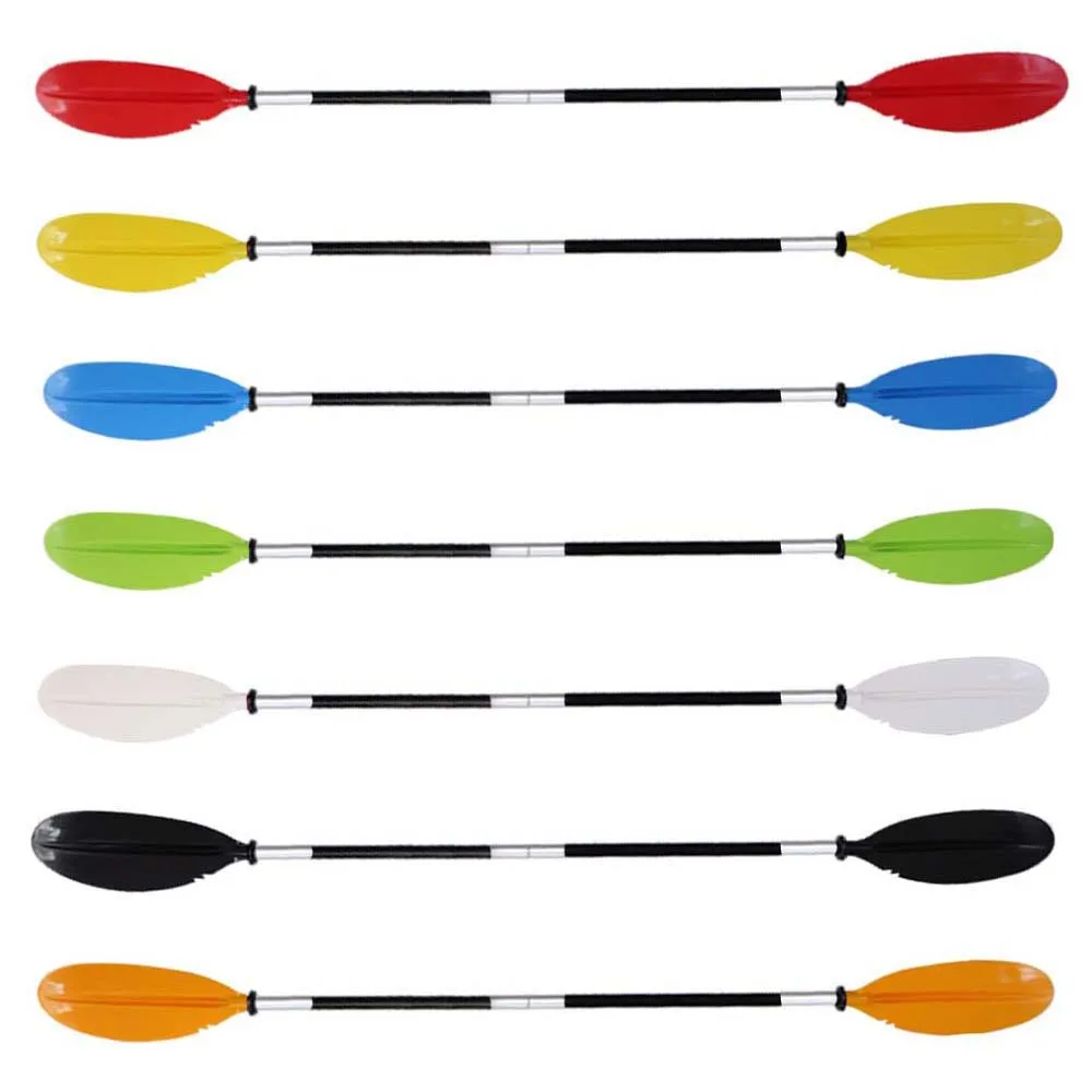 MrYAluminium Alloy Paddle Double Blade Kayak Raft Oar 222cm for Inflatable Boat Fishing Surf paddle surfboard