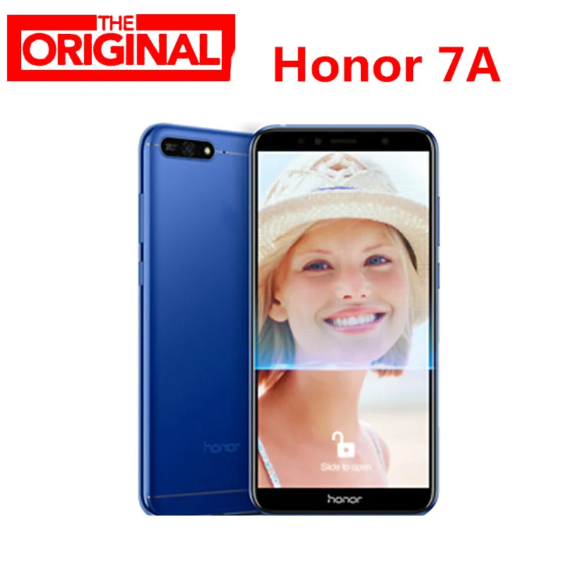 На складе! huawei Honor 7A телефон 5 7 'ɿullview 1440*720 Snapdragon 430 Android 8 0 две sim-карты 13.0MP 3000 мАч