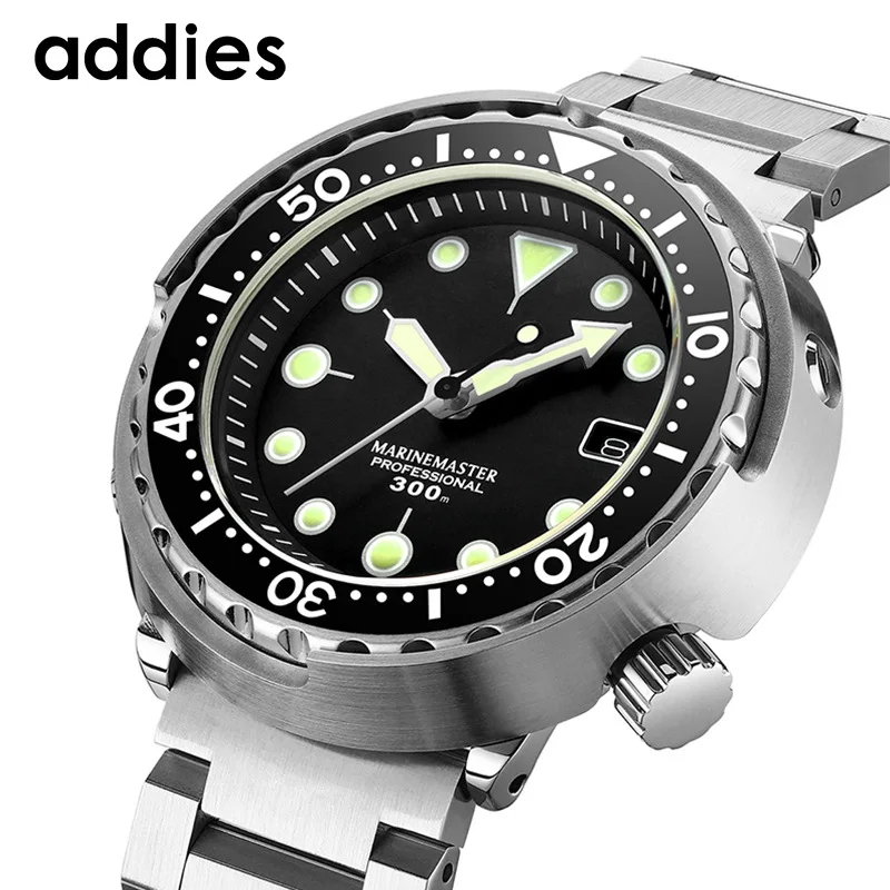 

Fully Automatic Machinery Diving Watch C3 Night Light Sapphire Glass Nh35a Movement Can Men's Steel Timepiece