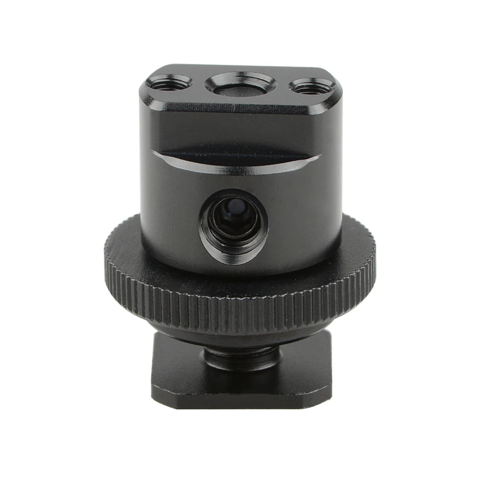 

HDRIG Aluminum Alloy Quick Release QR Hot Shoe Adapter for DSLR Camera Cage Kit