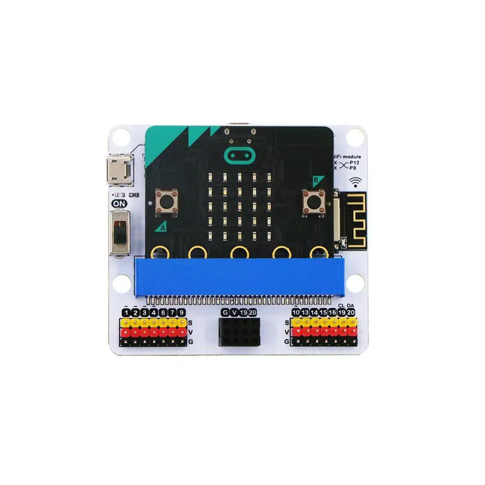 Iot: Плата расширения бит ESP8266 встроенный ESP12F WiFi/RTC/пассивный зуммер для lego