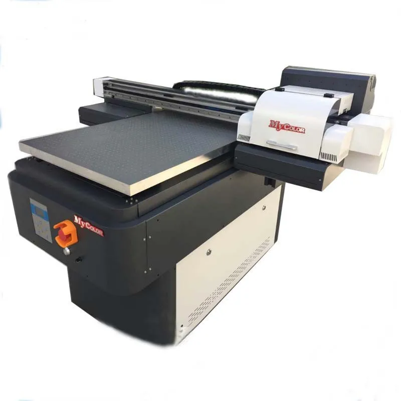 NDL-6090 хорошее соотношение цены и качества 3 головки планшетный УФ принтер