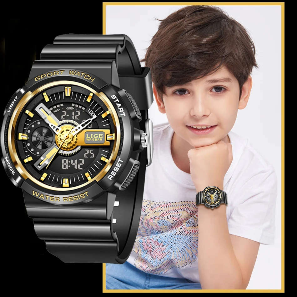 skmei kids watches boys 3d cartoon easy read quartz children s watch blue cute waterproof electronic clock for girl 1685 LIGE Military Kids Sport Watches 50M Waterproof Electronic Wristwatch Stop Watch Clock Children Digital Watch For Boys Girls+Box