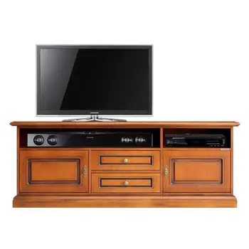 

Mobile stylized soundbar TV stand