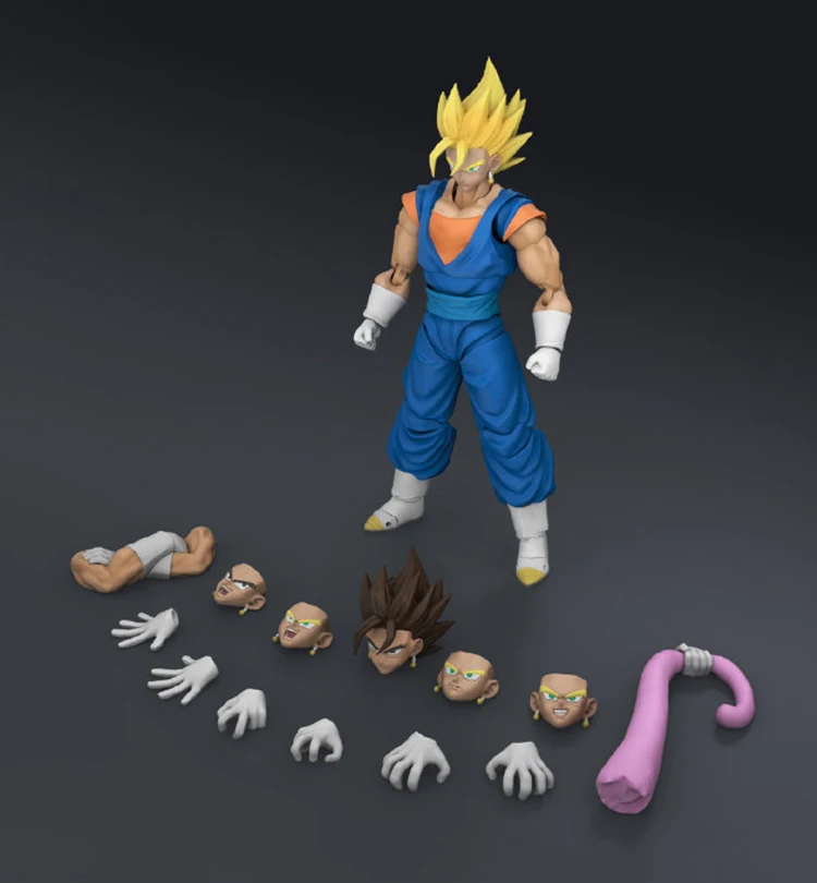 Demoniaca Fit S. H. Figuarts Vegetto эффект часть пакет СВЧ фигурка Модель Кукла Dragon Ball Z DBZ Аниме ПВХ игрушки фигурка - Цвет: Vegetto