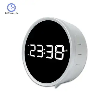 

Smart Alarm Clock Digital Radio Snooze Function Watch Timer Display Double Loop Clocks